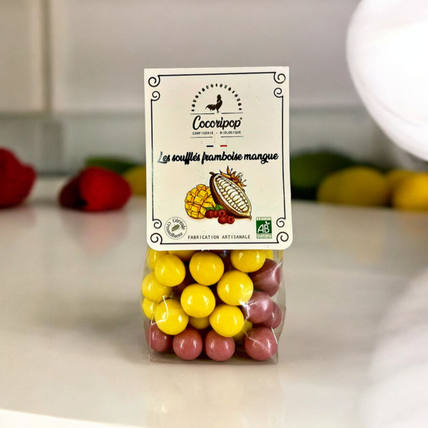 Cocoripop : Soufflés Framboise Mangue, BIO