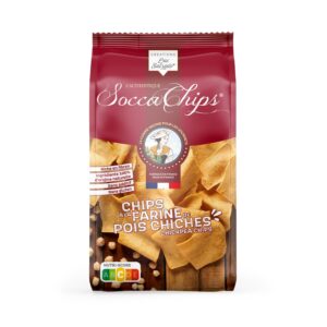 Socca Chips : Chips à la farine de Pois-chiches, sans gluten
