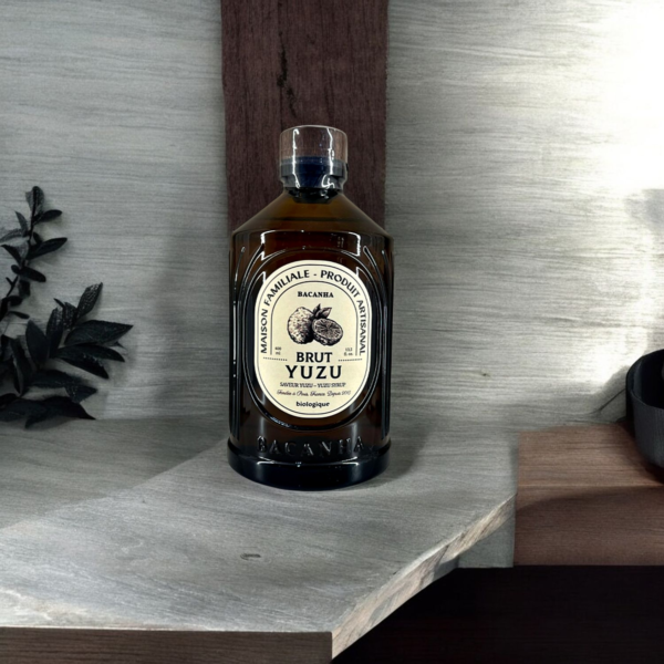 Bacanha : Sirop Yuzu brut, BIO