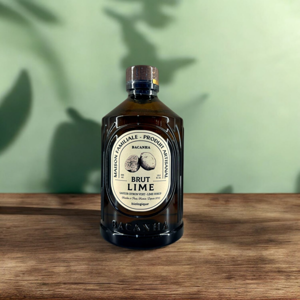 Bacanha : Sirop Lime brut, BIO