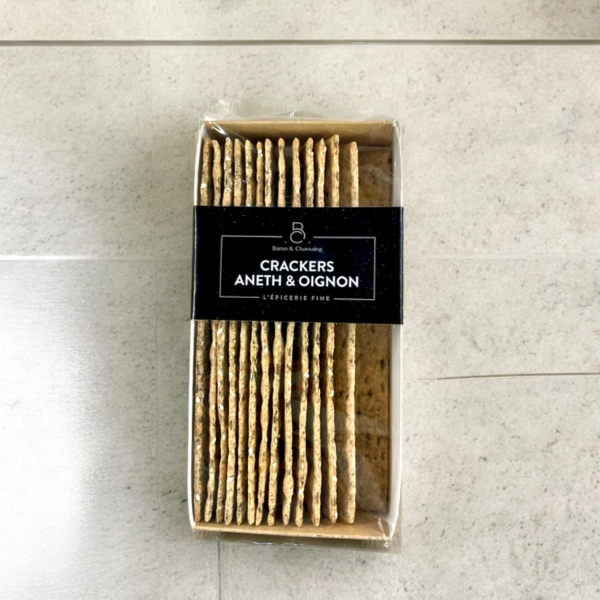 Baron & Chassaing : Crackers Aneth & Oignon
