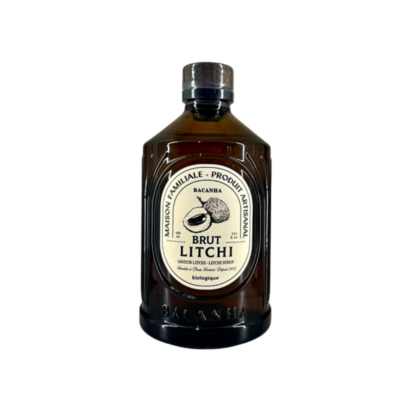 Bacanha : Sirop Litchi brut, BIO