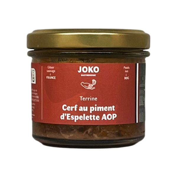 Joko : Terrine de Cerf au Piment d'espelette