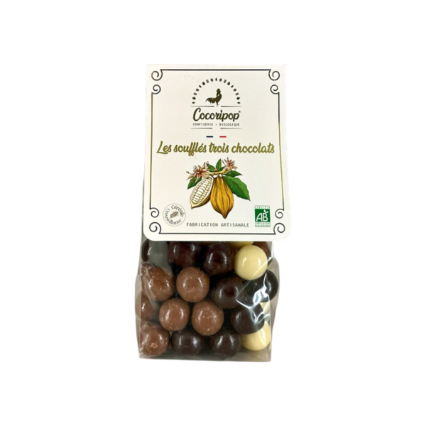 Cocoripop : Soufflés trois Chocolats, BIO