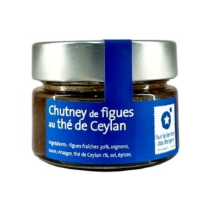 Sur le Sentier des Bergers : Chutney de Figues au thé de Ceylan