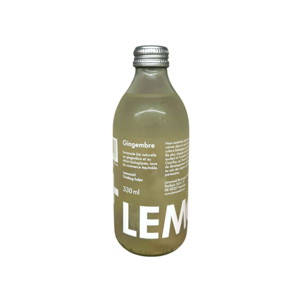 Lemonaide+ : Limonade Gingembre, BIO, végan, Allemagne