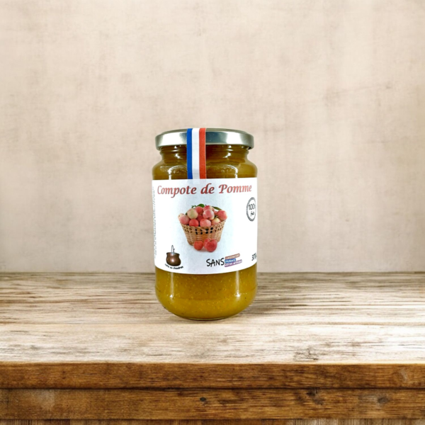 Les Confiotes de Mamie : Compote de Pomme, sans conservateurs, sans colorants, sans additifs artificiels, 100% de fruits – Image 2