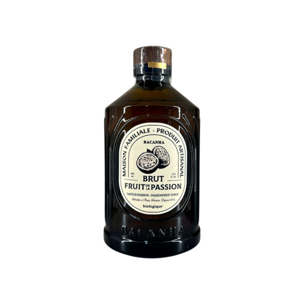 Bacanha : Sirop Fruit de la Passion brut, BIO