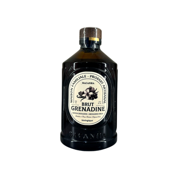 Bacanha : Sirop Grenadine brut, BIO
