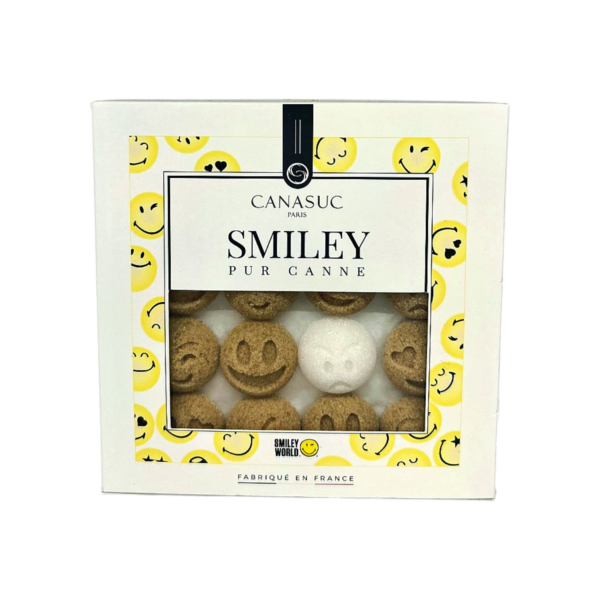 Canasuc : Sucres Boite fenêtre »Smiley »