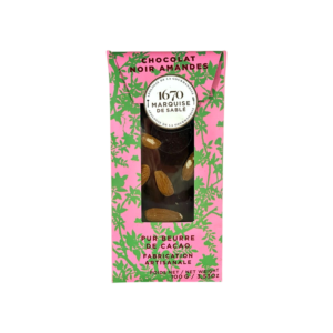 La Sablésienne : Tablette de Chocolat noir Amandes