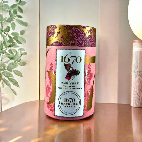 La Sablésienne : Thé vert fruit de la passion, en vrac