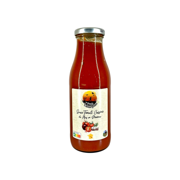 Le Petit Camarguais : Sauce Tomate cuisinée du Mas en provence, sans additifs