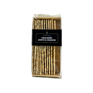Baron & Chassaing : Crackers Aneth & Oignon