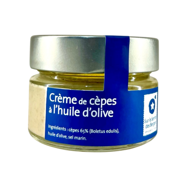 Sur le Sentier des Bergers : Crème de Cèpes à l'huile d'olive
