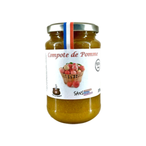 Les Confiotes de Mamie : Compote de Pomme, sans conservateurs, sans colorants, sans additifs artificiels, 100% de fruits