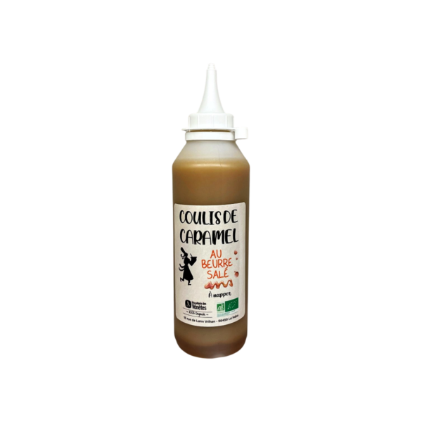 Biscuiterie des Vénètes : Coulis Caramel au Beurre Salé à napper