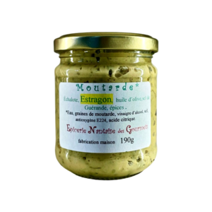 La Criée d’à Côté : Moutarde à l’Estragon, fabrication maison
