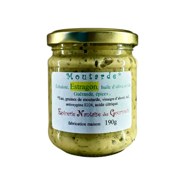 La Criée d’à Côté : Moutarde à l’Estragon, fabrication maison