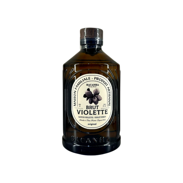 Bacanha : Sirop Violette brut, BIO