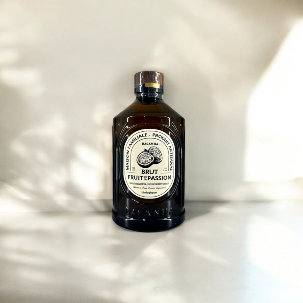 Bacanha : Sirop Fruit de la Passion brut, BIO