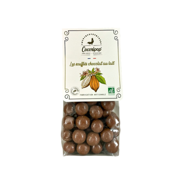 Cocoripop : Soufflés Chocolat au lait, BIO