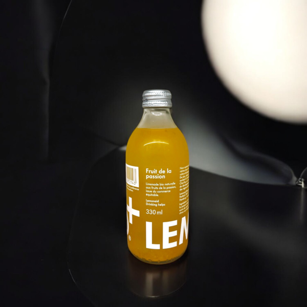 Lemonaide+ : Limonade Fruit de la Passion, BIO, végan, Allemagne 33cl – Image 2