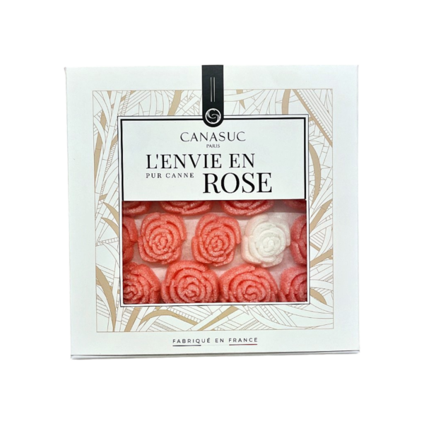 Canasuc : Sucres Boite fenêtre « L’Envie en Rose »