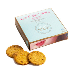 La Sablésienne : Marquise de Sablé, Boite Les Petits Sablés Caramel Beurre Salé 100g