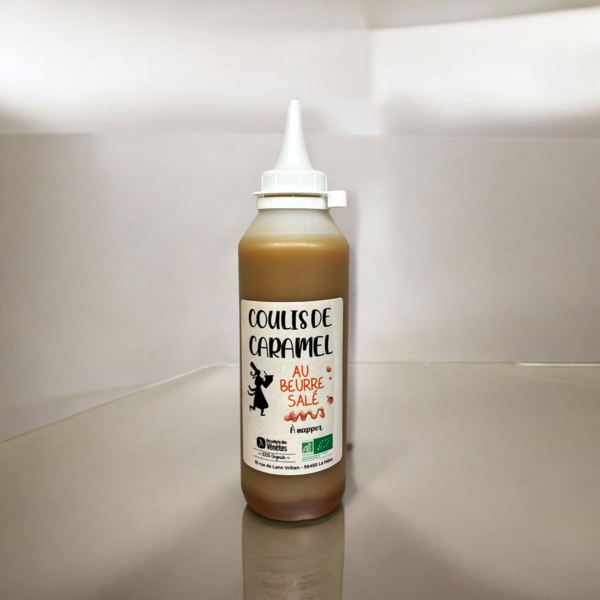 Biscuiterie des Vénètes : Coulis Caramel au Beurre Salé à napper