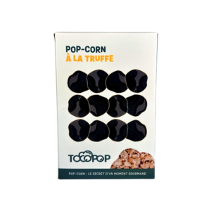 Tocopop : Popcorn à la Truffe, Maïs sans OGM, sans colorant, sans additif ni conservateur, France