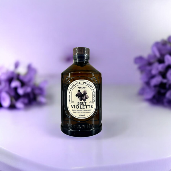Bacanha : Sirop Violette brut, BIO