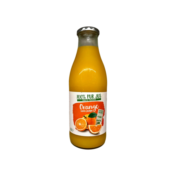 Jus de fruits : Orange