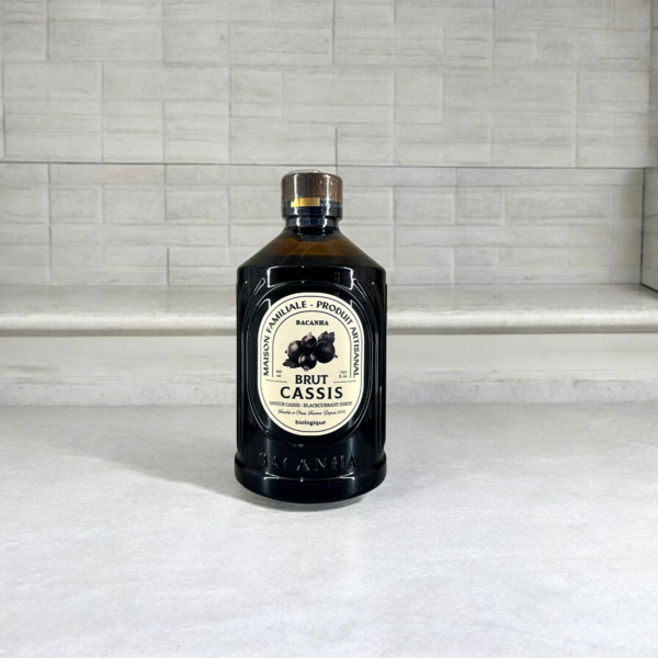 Bacanha : Sirop Cassis brut, BIO