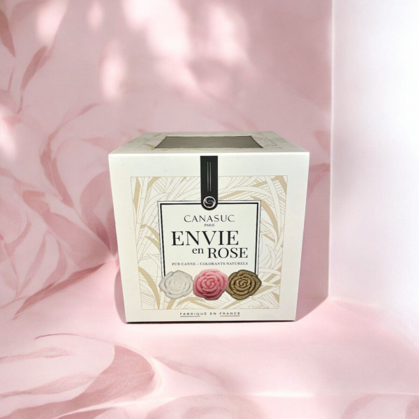 Canasuc : Sucres Cube sucrier « L’Envie en Rose »