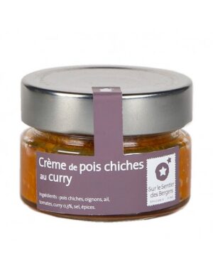 Sur le Sentier des Bergers : Crème de Pois-chiche au curry