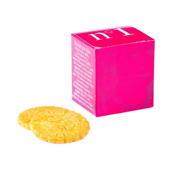 La Sablésienne : Boite cube n°1 Sablés Nature 35g