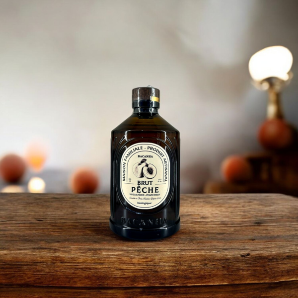 Bacanha : Sirop Pêche brut, BIO
