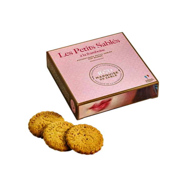 La Sablésienne : Marquise de Sablé, Boite Les Petits Sablés Framboise