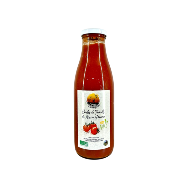 Le Petit Camarguais : Coulis de Tomate du Mas en provence, BIO, sans additifs