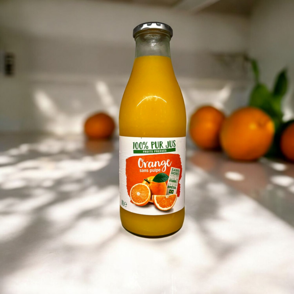Jus de fruits : Orange