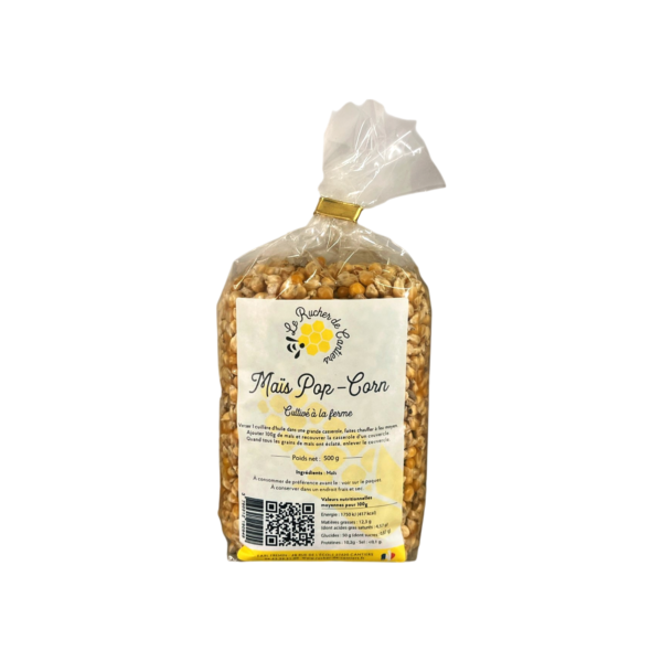 Le Rucher de Cantiers : Maïs Popcorn, cultivé à la ferme