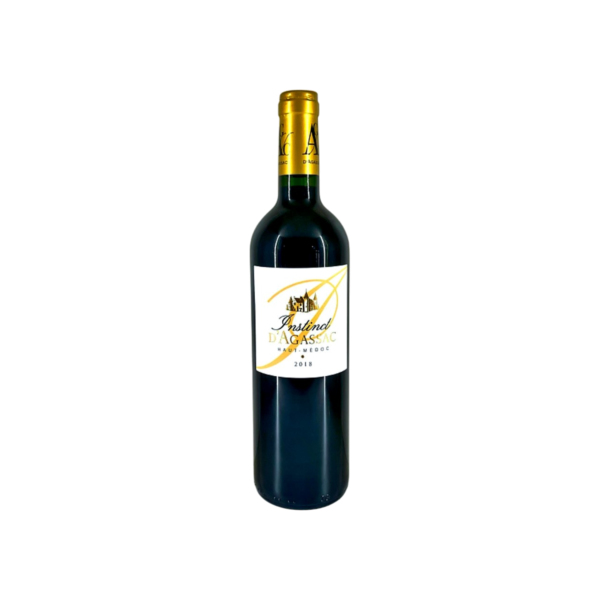 Instinct d'Agassac : Vin Rouge, Haut Médoc 2018, Bordeaux
