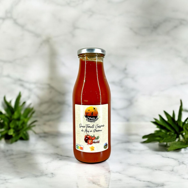 Le Petit Camarguais : Sauce Tomate cuisinée du Mas en provence, sans additifs