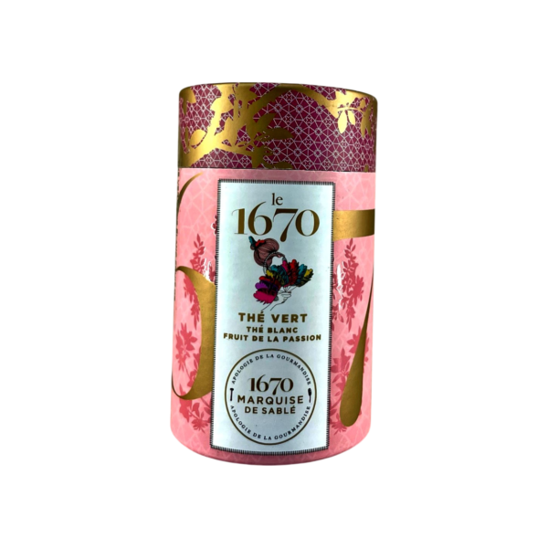 La Sablésienne : Thé vert fruit de la passion, en vrac