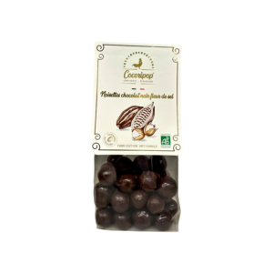 Cocoripop : Noisettes Chocolat noir Fleur de sel, BIO