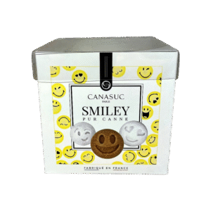 Canasuc : Sucres Cube sucrier « Smiley »